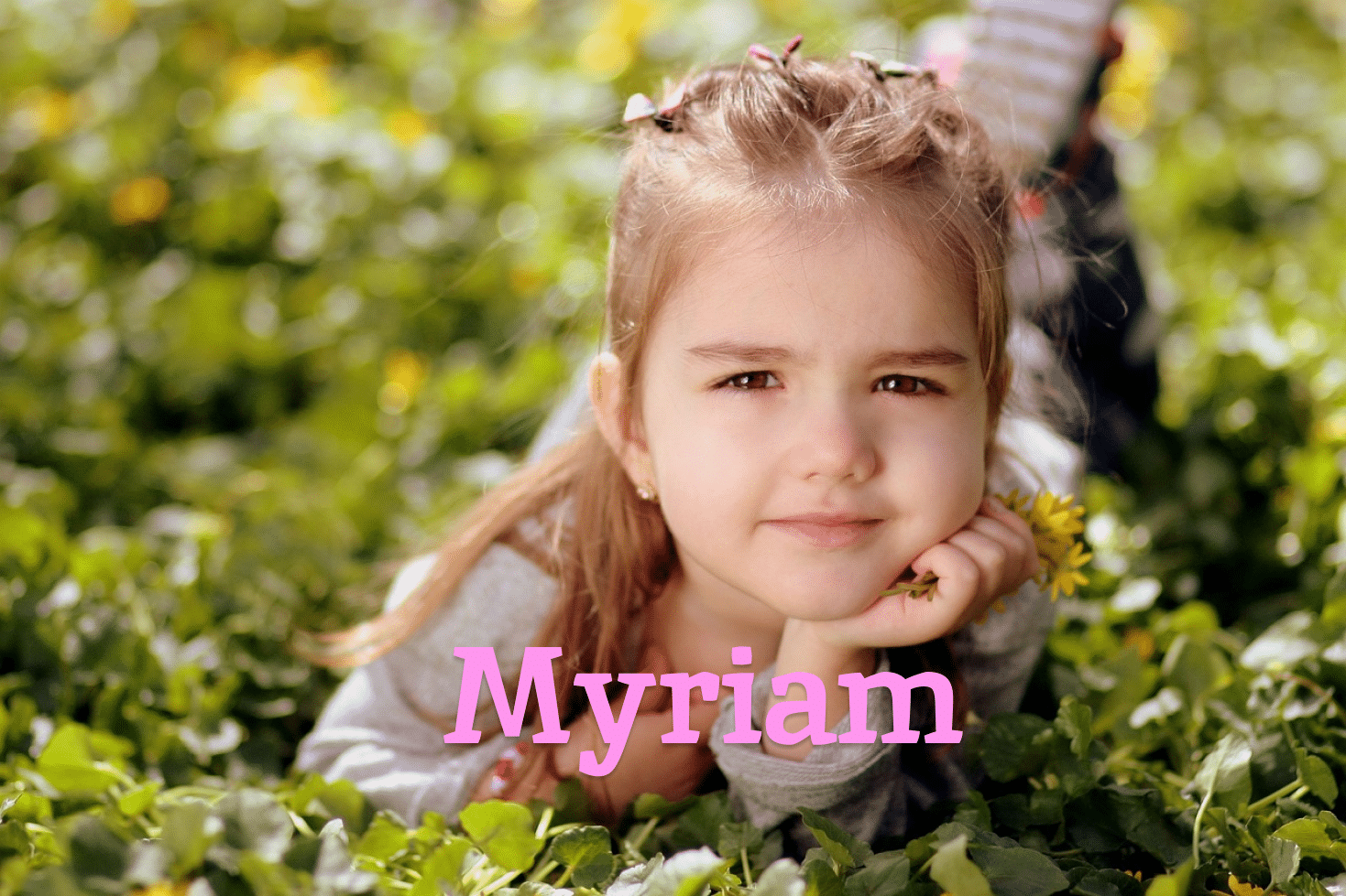 signification prenom myriam